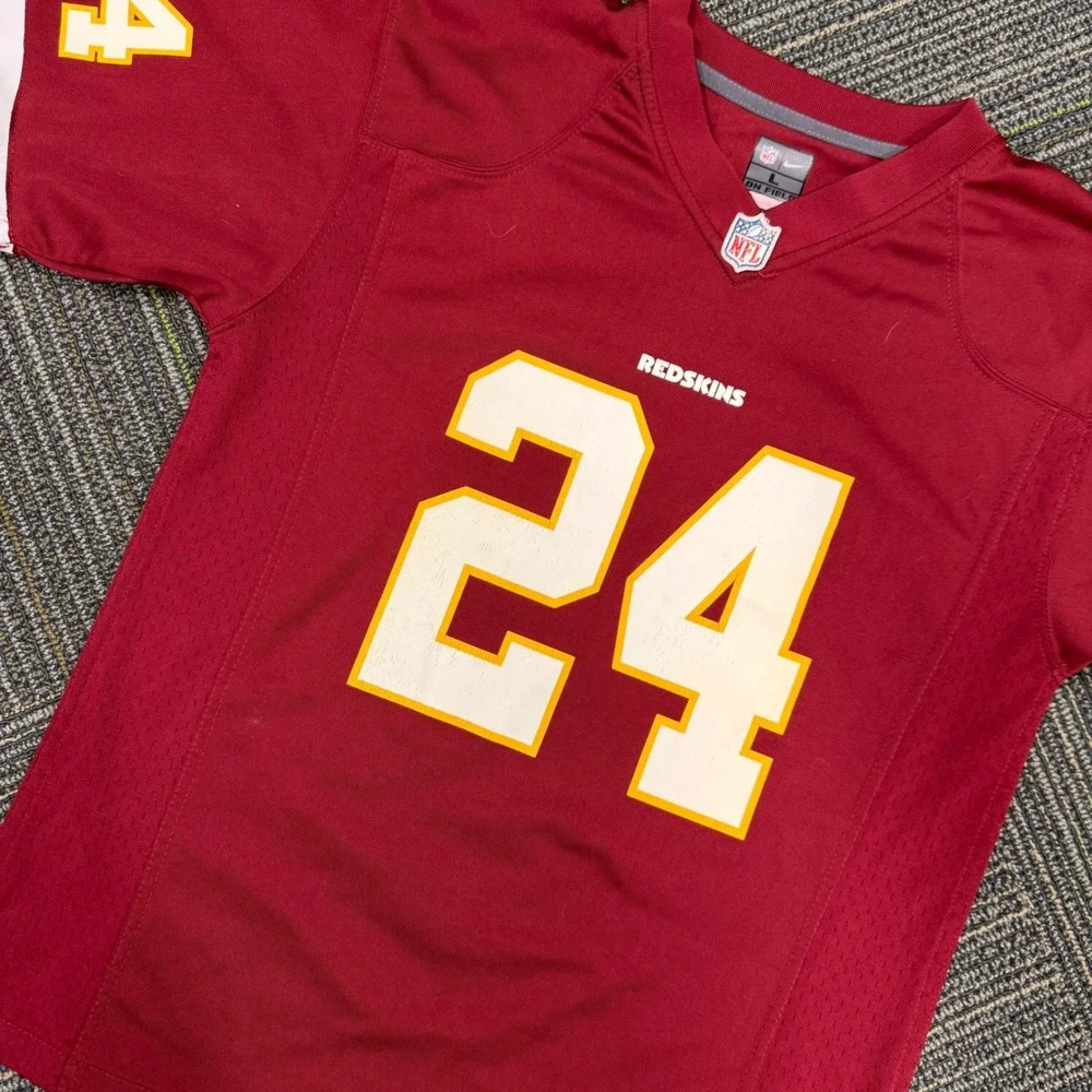 Kids Washington Redskins Josh Norman #24 NFL Jersey Size L